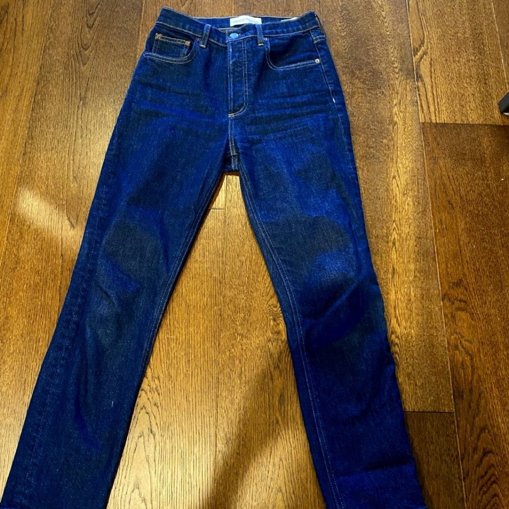 Denim Forum - The Yoko High Rise Slim 26L - High-waisted slim jeans